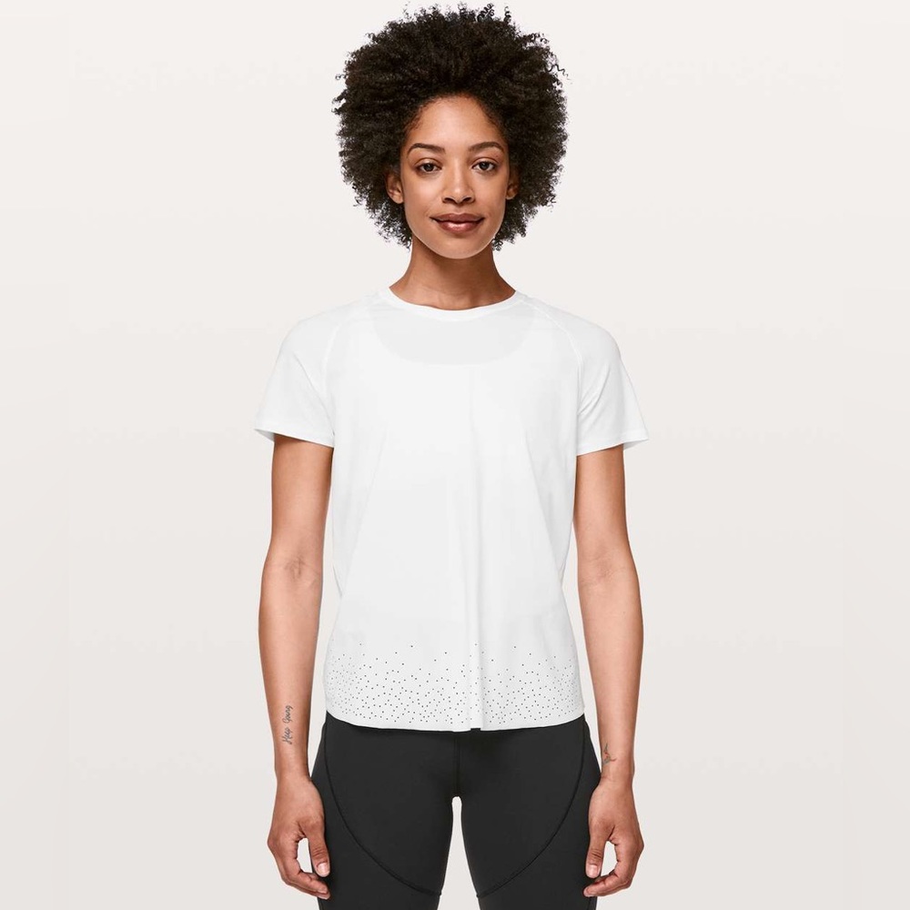 NWOT Lululemon Quick Pace Short Sleeve